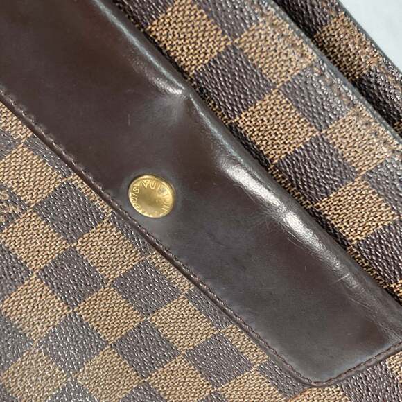LOUIS VUITTON Authentic Brown Damier Canvas Shoulder Bag - Picture 12 of 16